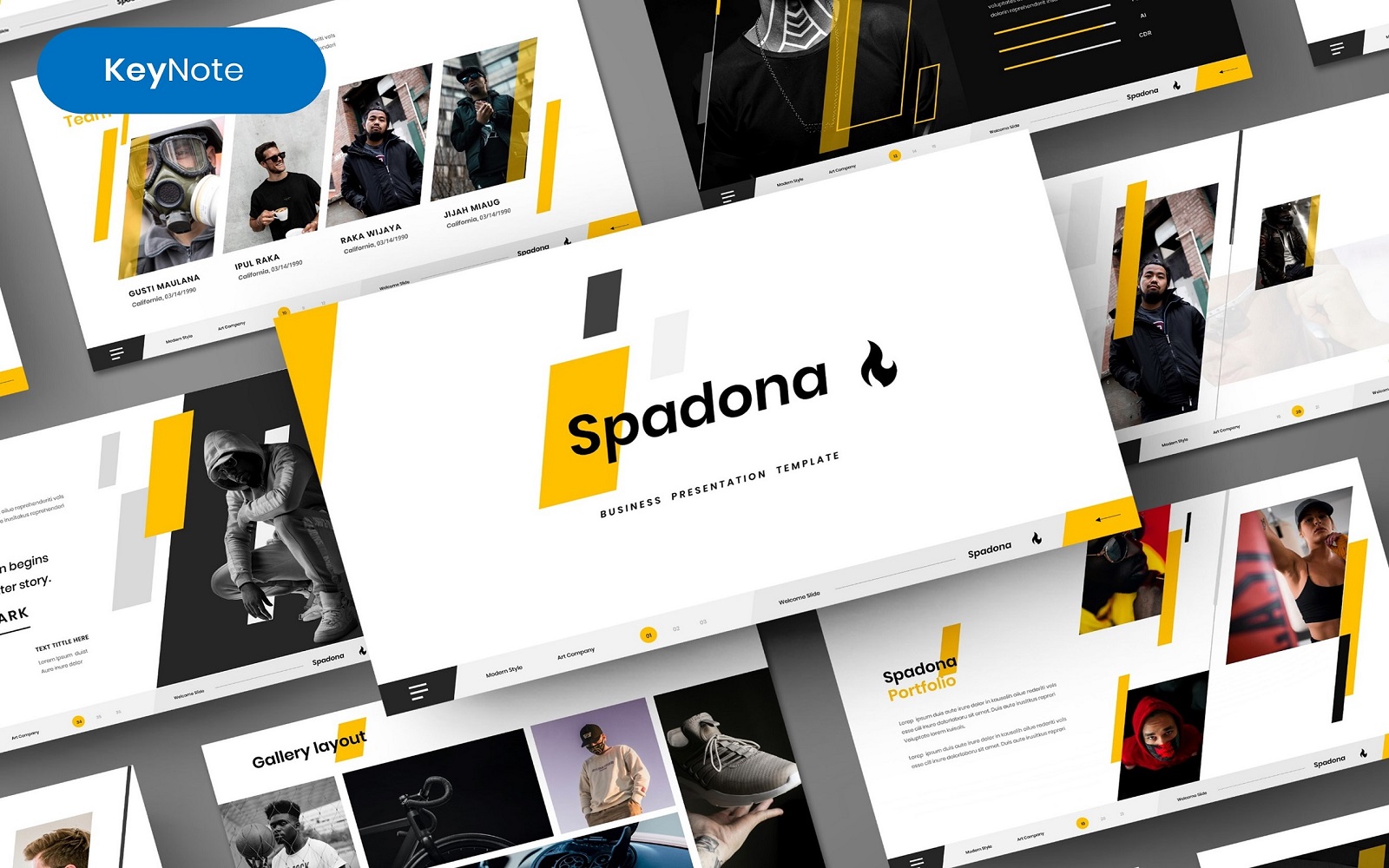 Spadona – Business Keynote Template