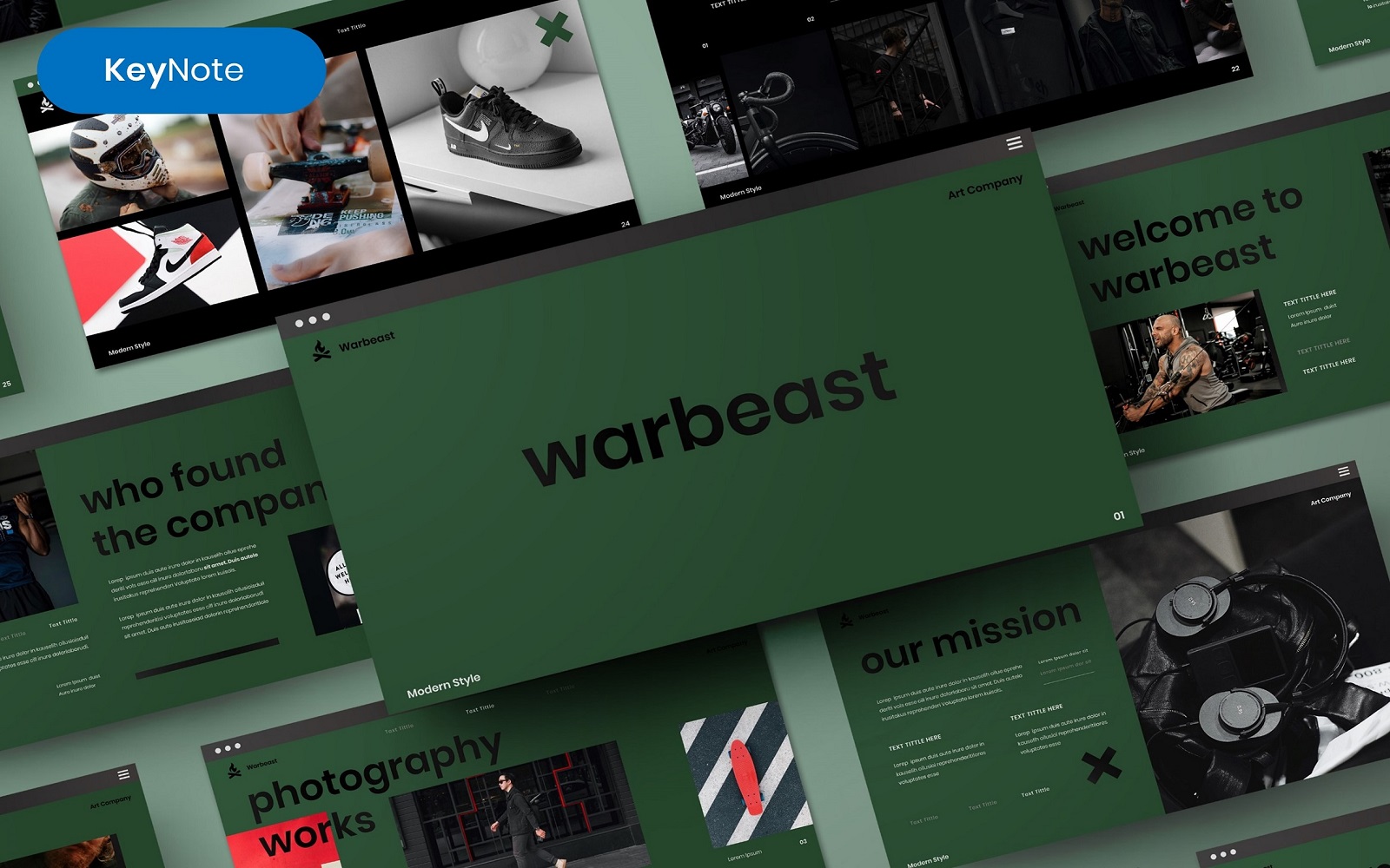 Warbeast – Business Keynote Template