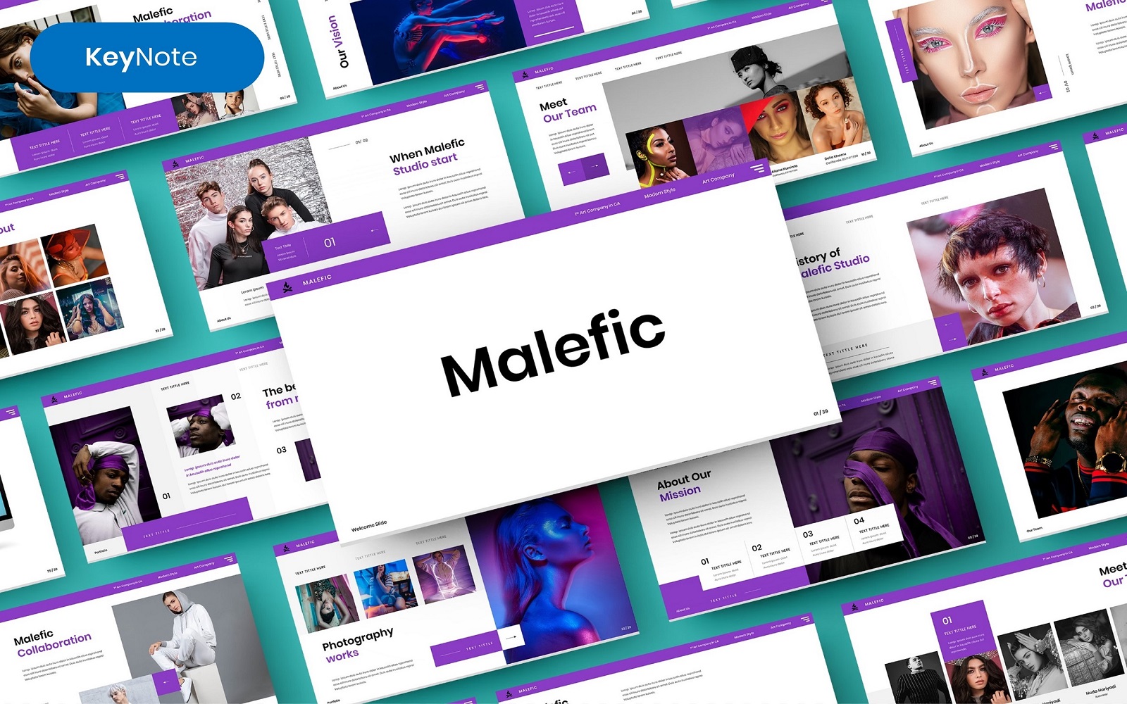 Malefic – Business Keynote Template