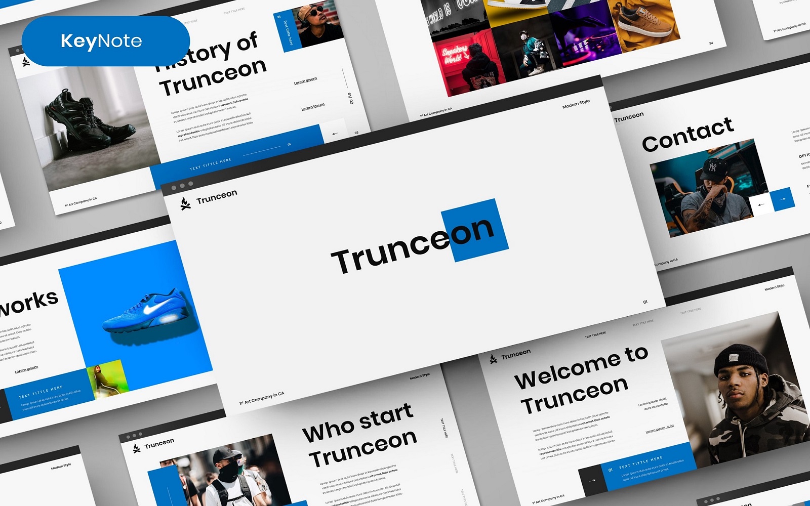 Trunceon – Business Keynote Template