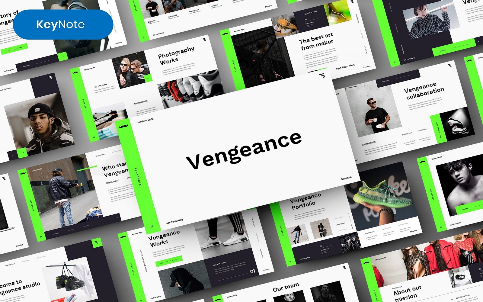 Vengeance – Business Keynote Template
