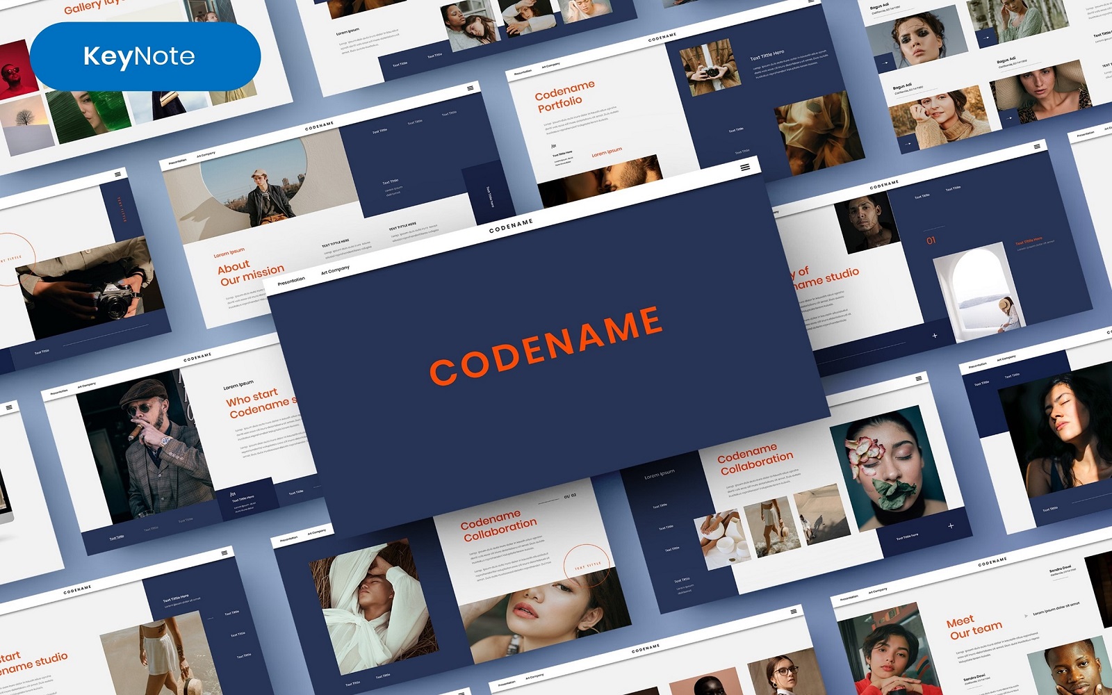 Codename – Business Keynote Template