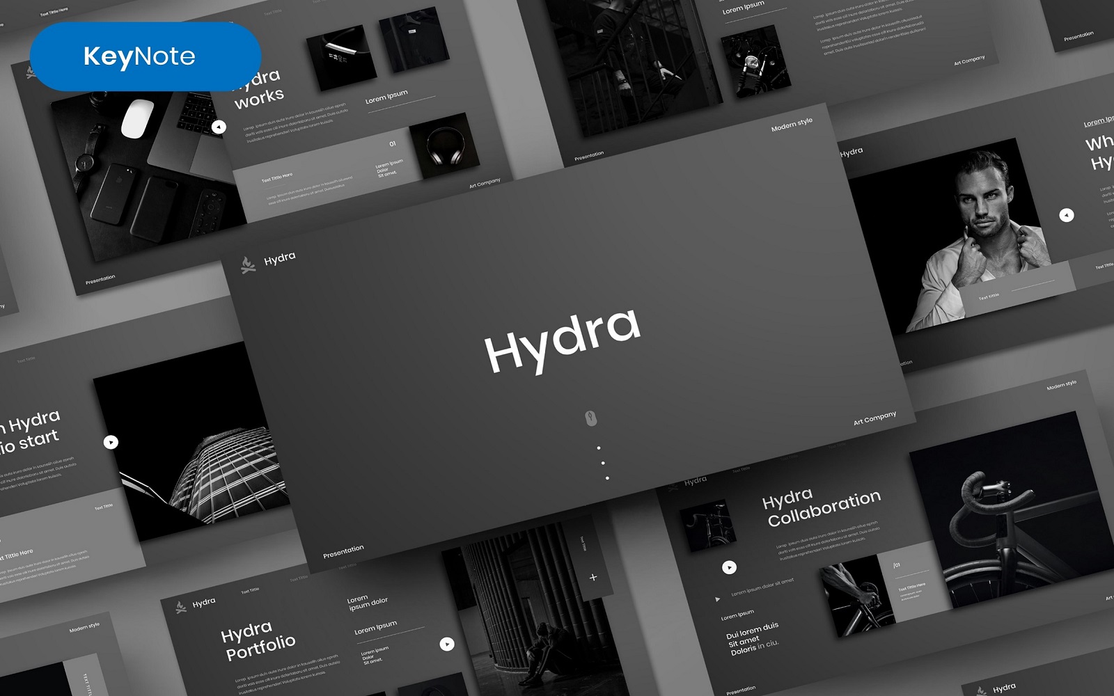Hydra – Business Keynote Template