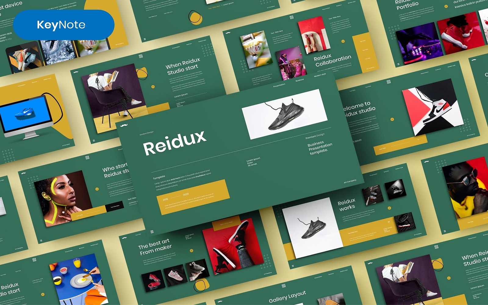 Reidux – Business Keynote Template