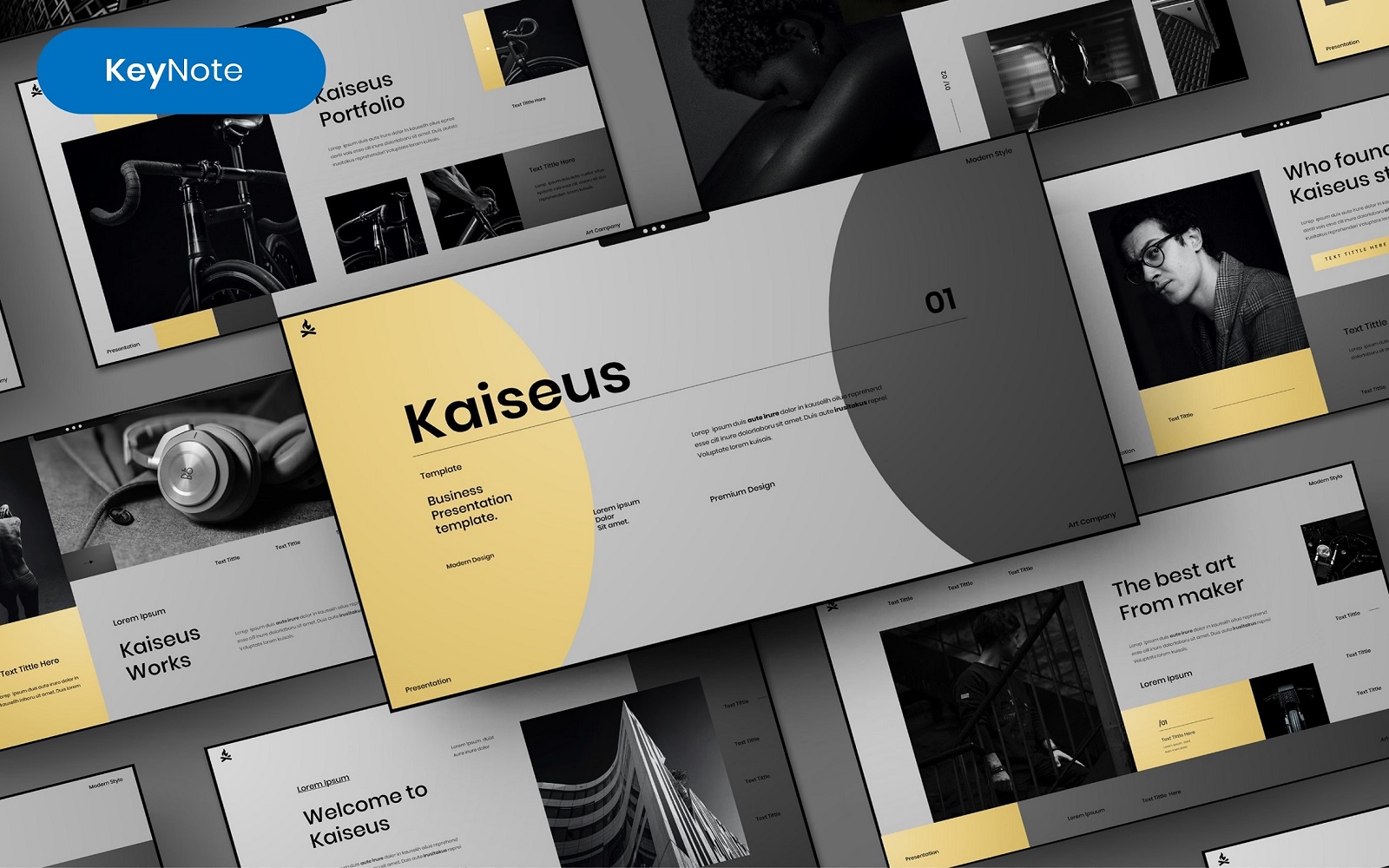 Kaiseus – Business Keynote Template