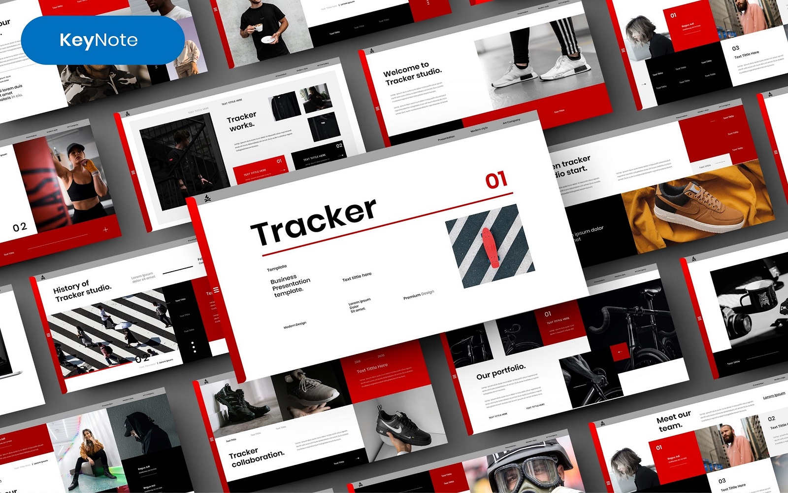 Tracker – Business Keynote Template