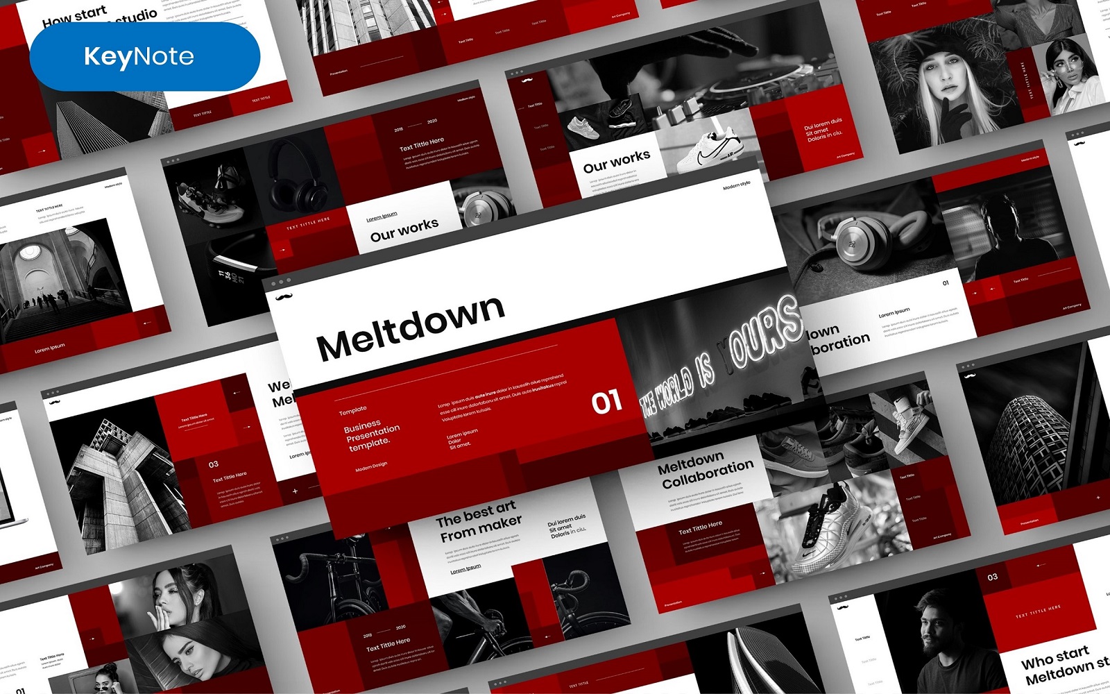 Meltdown – Business Keynote Template