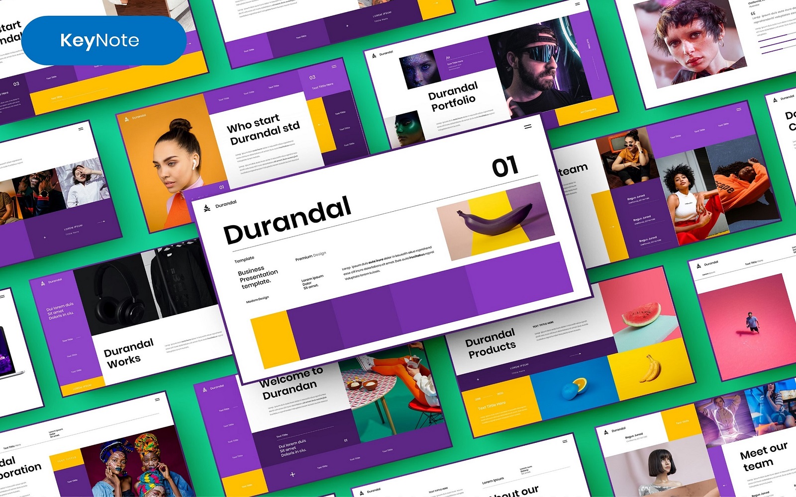 Durandal – Business Keynote Template