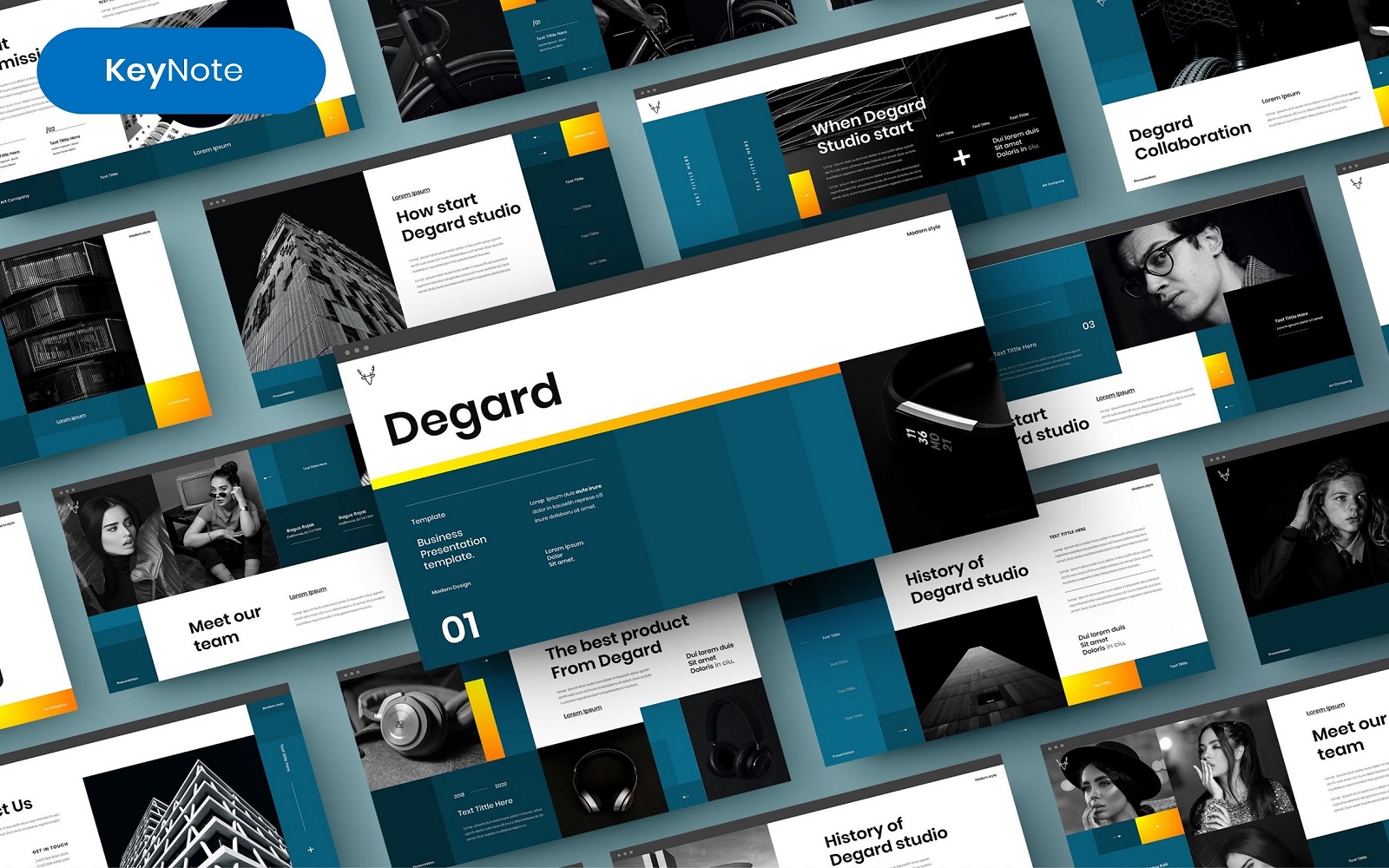 Degard – Business Keynote Template