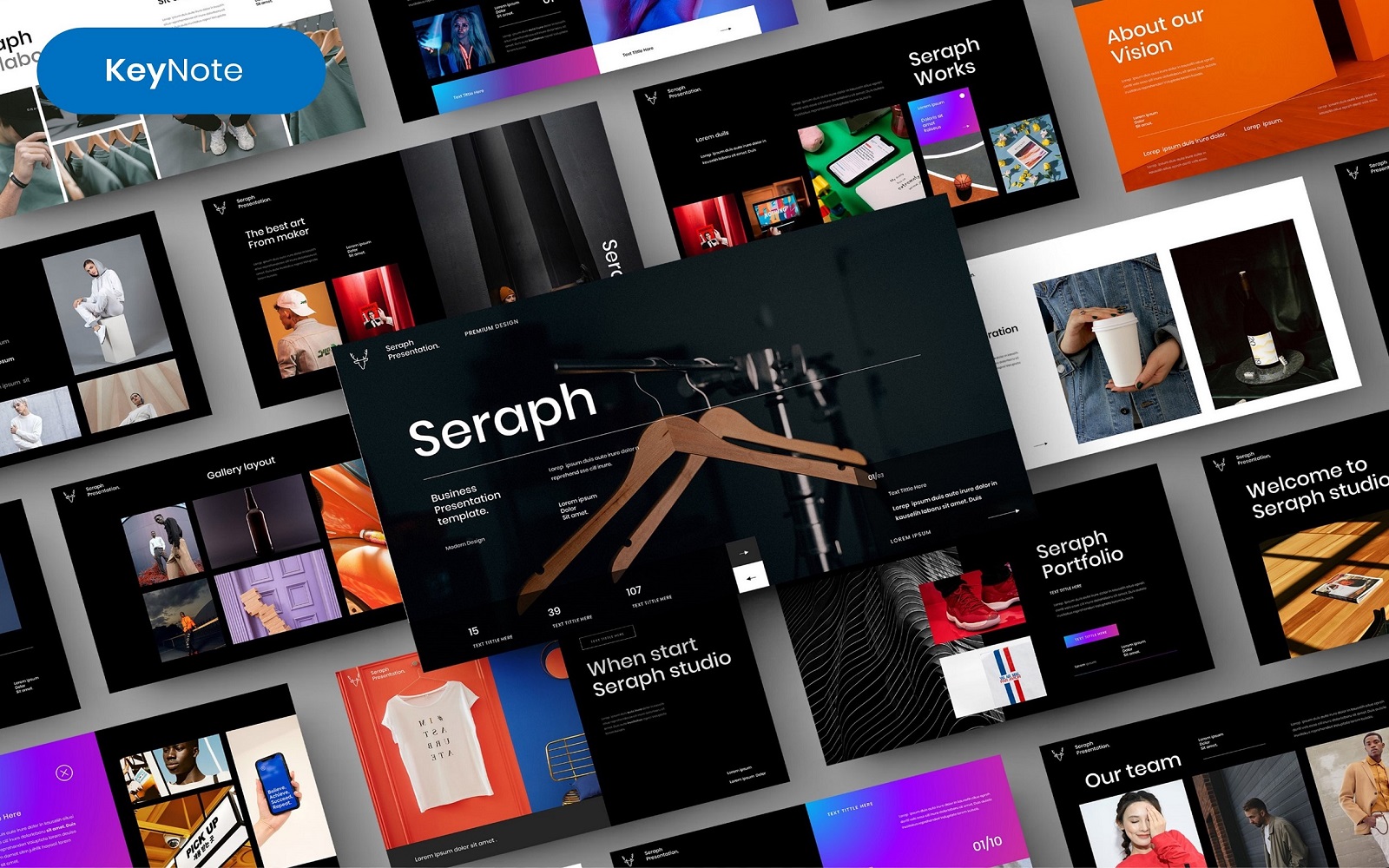 Seraph – Business Keynote Template