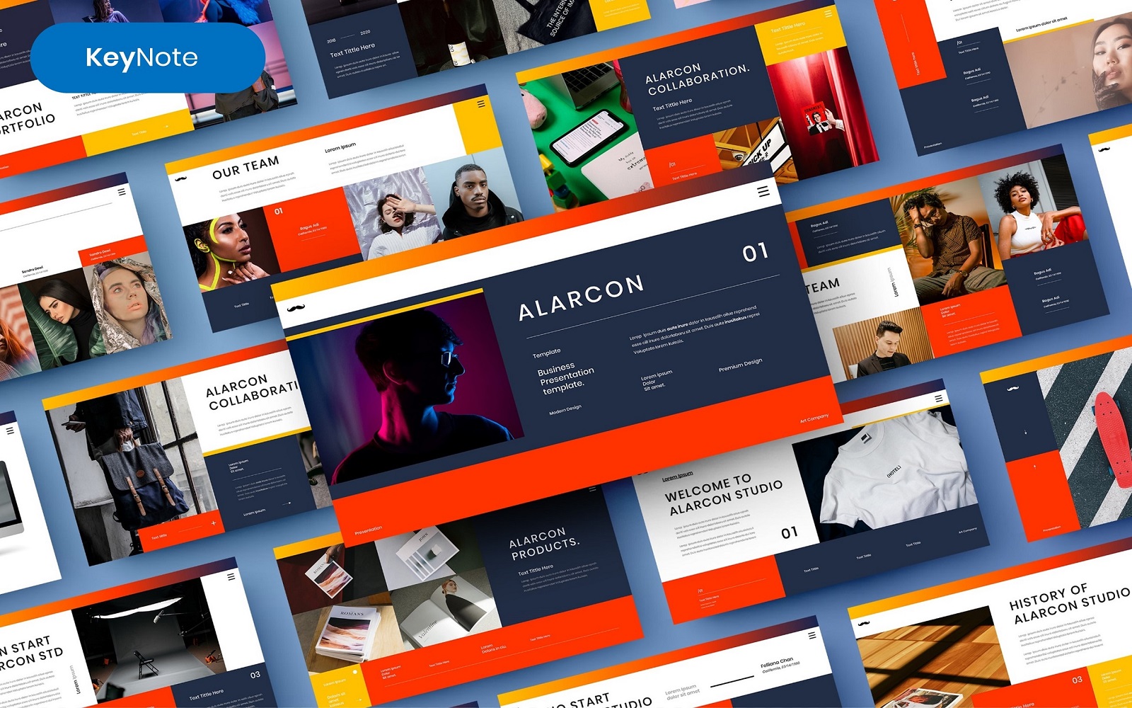 Alarcon – Business Keynote Template