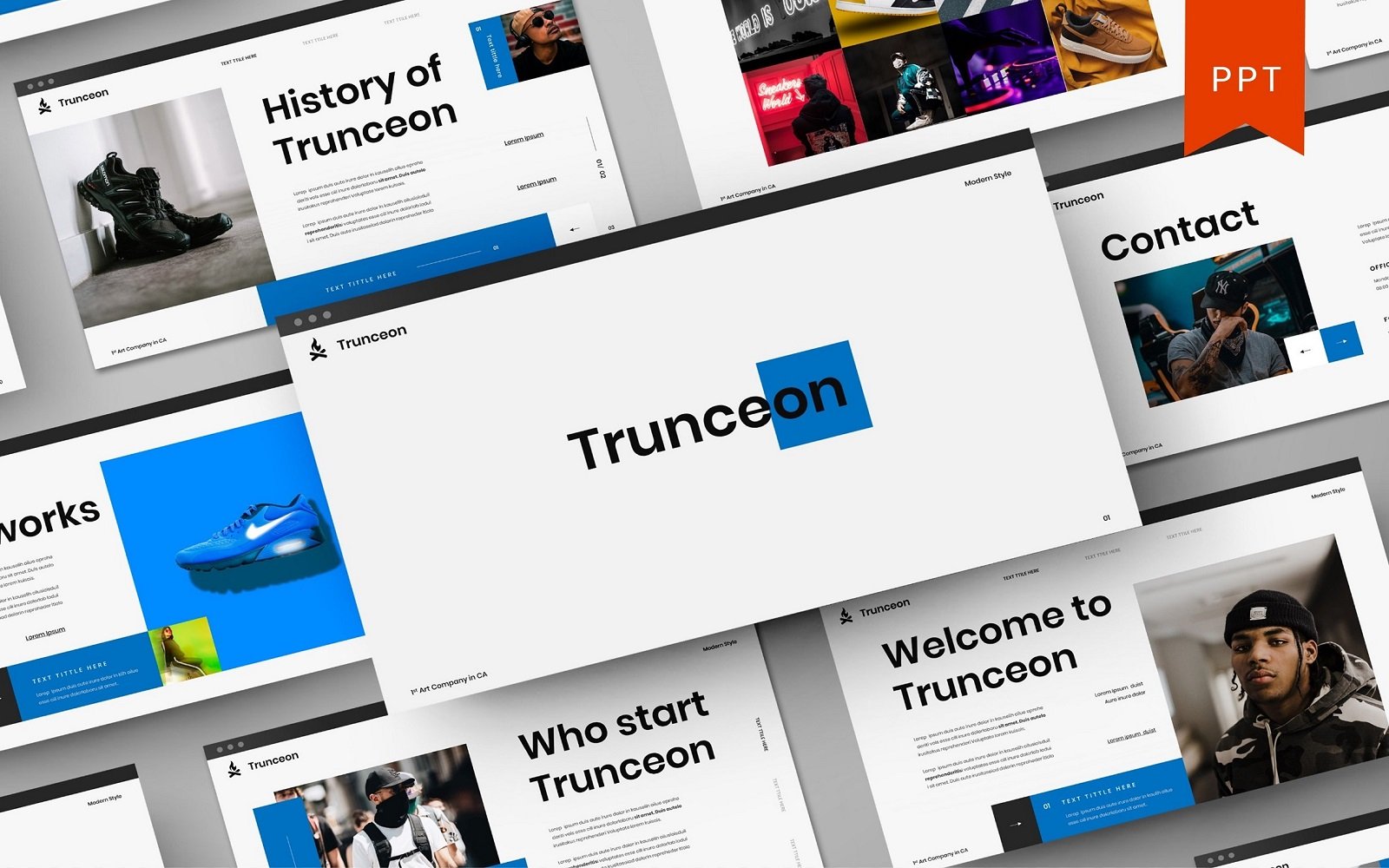Trunceon – Business PowerPoint Template