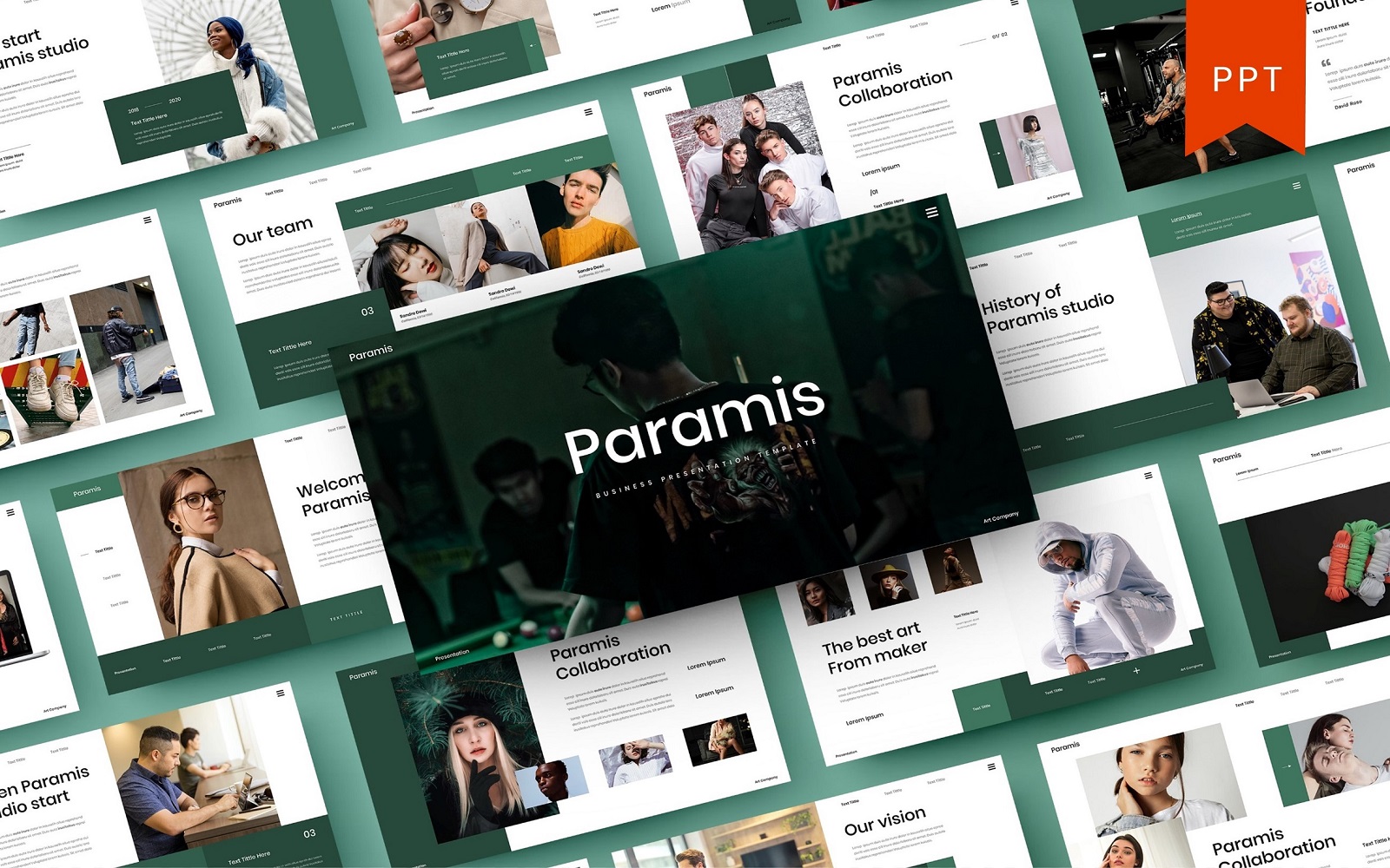 Paramis – Business PowerPoint Template