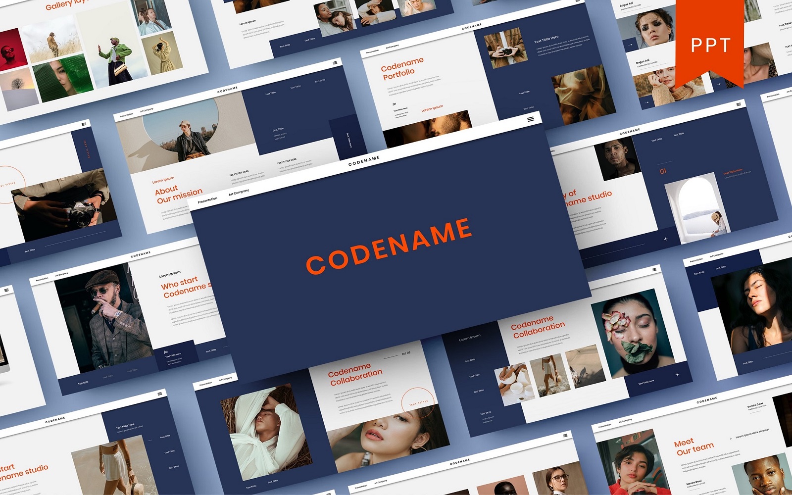 Codename – Business PowerPoint Template