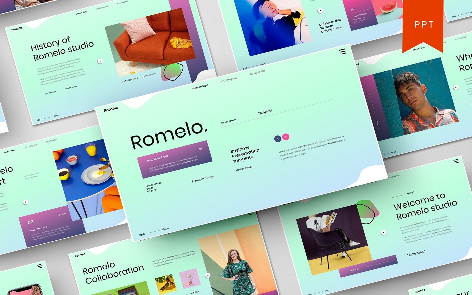 Romelo – Business PowerPoint Template
