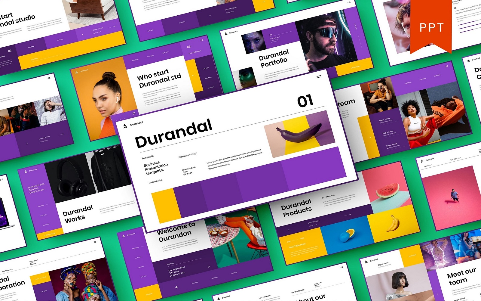 Durandal – Business PowerPoint Template