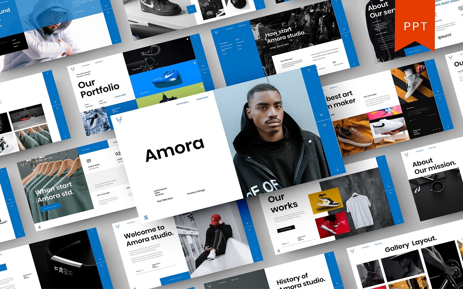Amora – Business PowerPoint Template