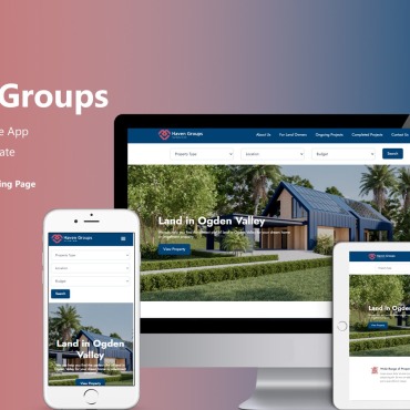 Estate Real Responsive Website Templates 246897