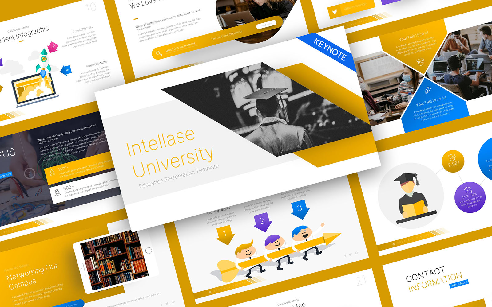Intellase Education Keynote Template