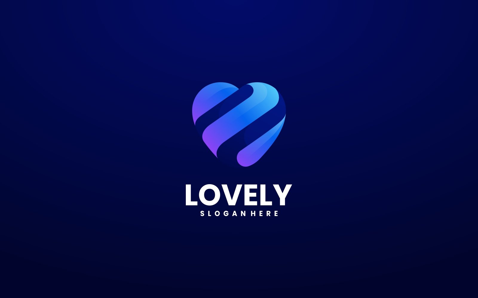 Lovely Gradient Color Logo Template