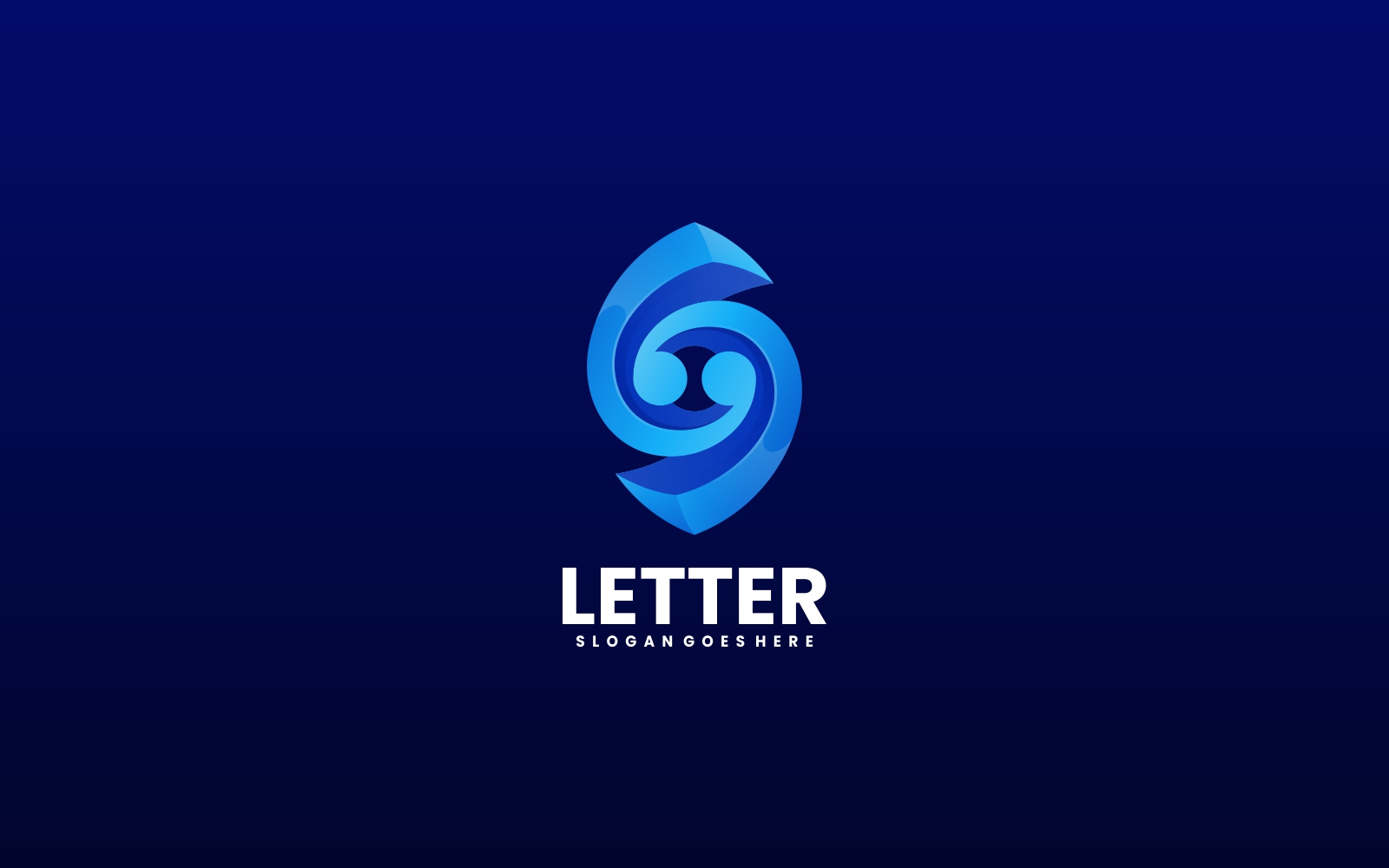 Letter S Gradient Color Logo