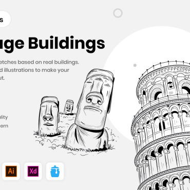 Architectures Building Illustrations Templates 247318