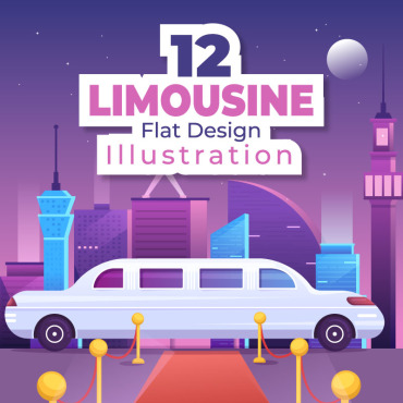 Limo Chauffeur Illustrations Templates 247322