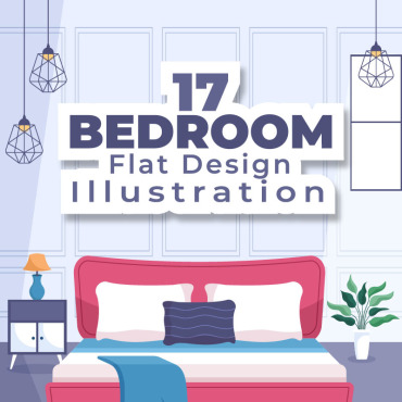 Furniture Bed Illustrations Templates 247330