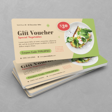 Coupon Template Corporate Identity 247405