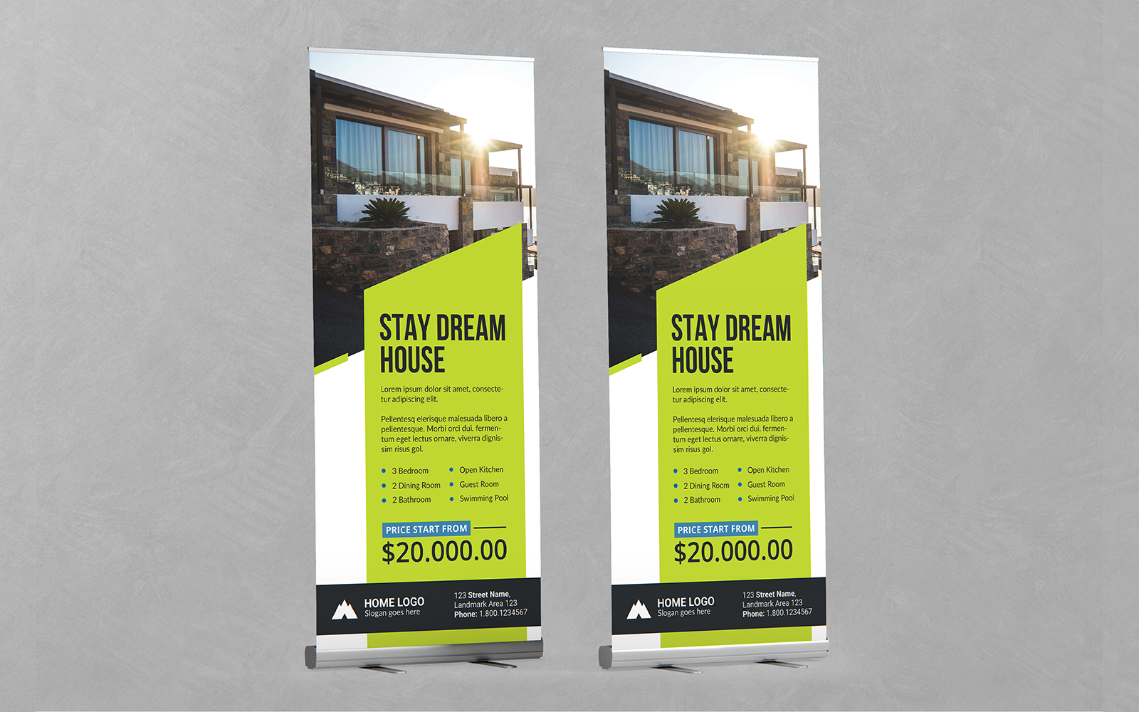 Real Estate Roll-up Banner Templates