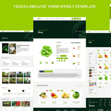 Food Health Responsive Website Templates 247426