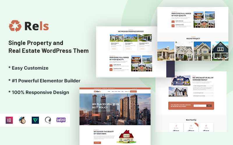 Rels - Single Property and Real Estate WordPress Theme