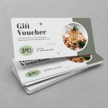 Coupon Template Corporate Identity 247449