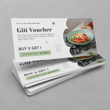 Coupon Template Corporate Identity 247451