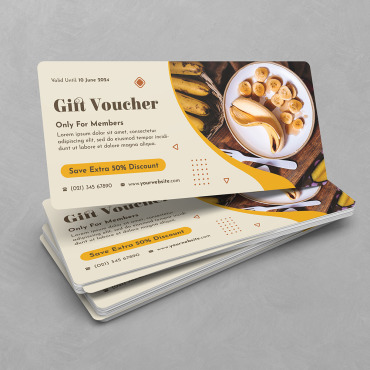 Coupon Template Corporate Identity 247452