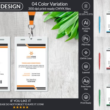 Card Design Corporate Identity 247461