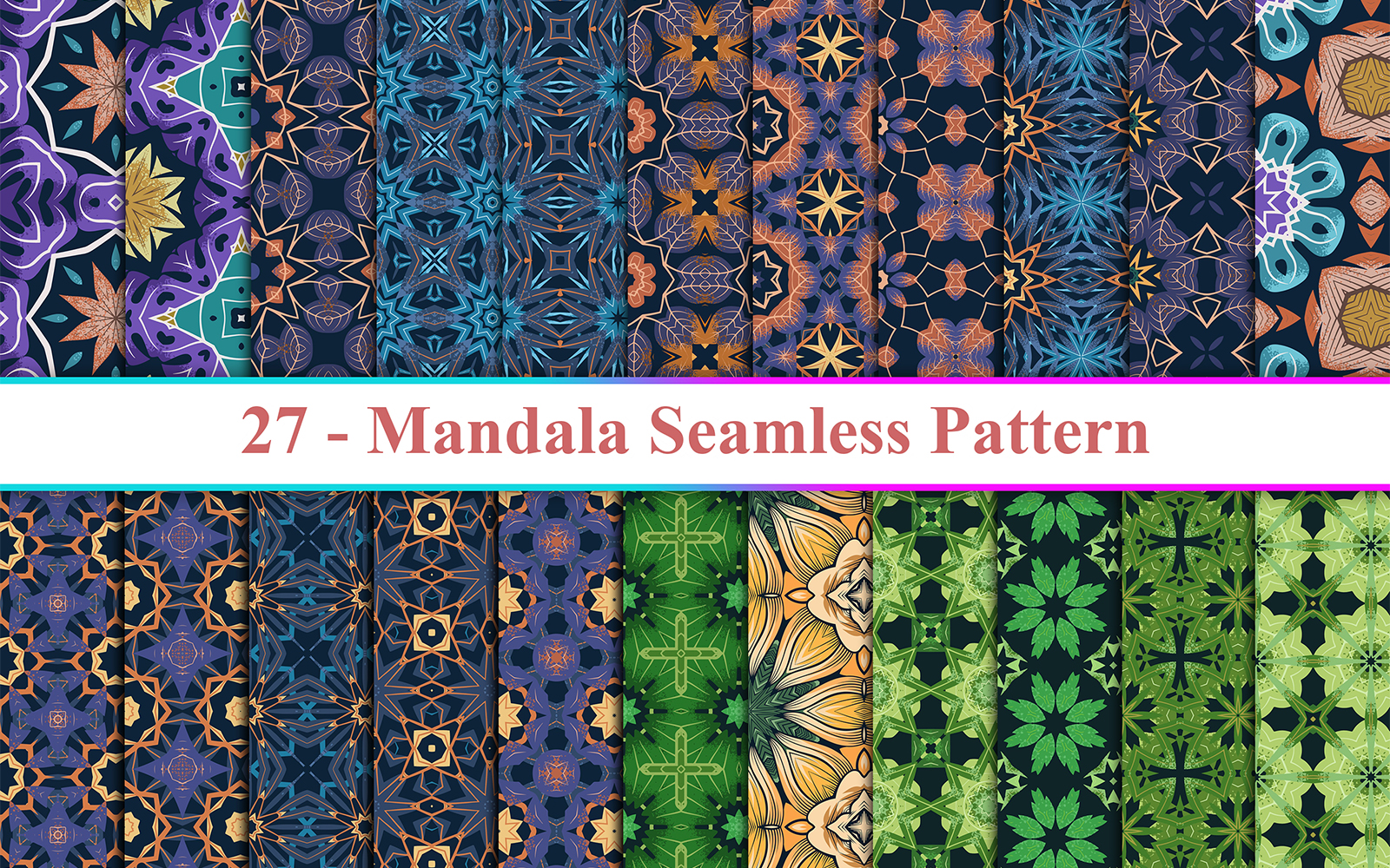 Mandala Seamless Background