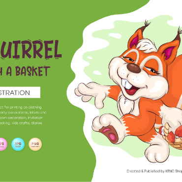 <a class=ContentLinkGreen href=/fr/kits_graphiques_templates_t-shirts.html>T-shirts</a></font> dessin-anim squirrel 247511