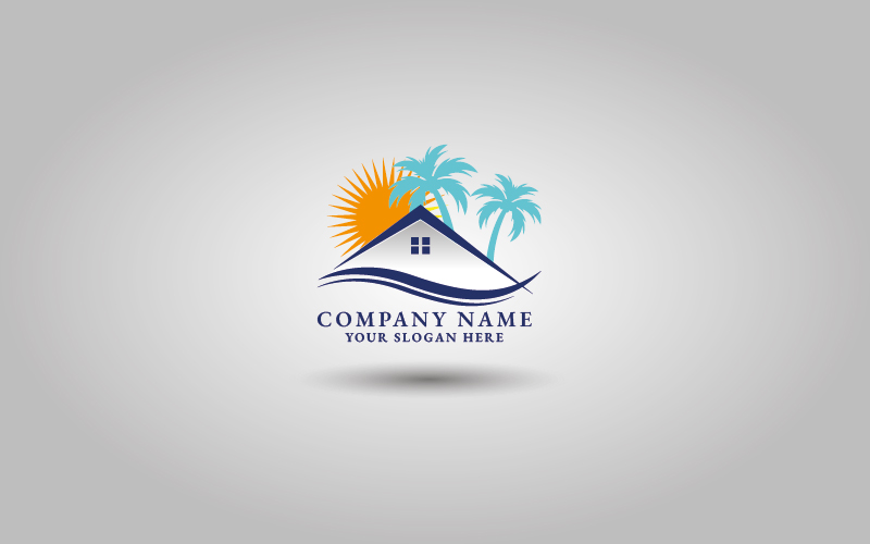 Real Estate Company Logo Template