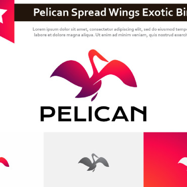 Pelican Spread Logo Templates 247718