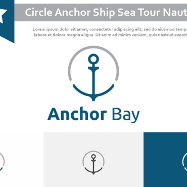 Anchor Ship Logo Templates 247727
