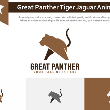 Panther Tiger Logo Templates 247734