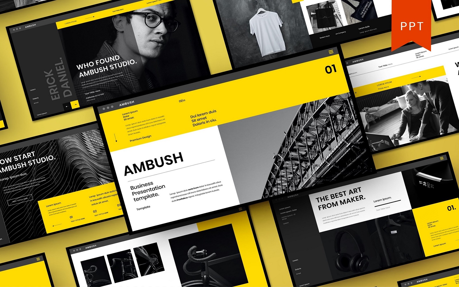 Ambush – PowerPoint Template