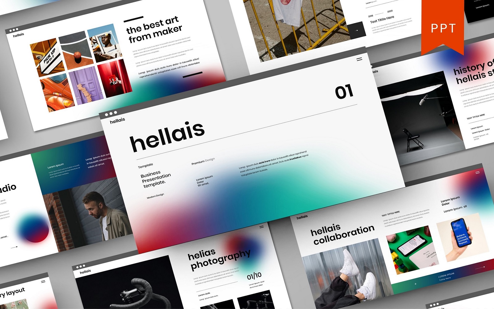 Hellais – Business PowerPoint Template