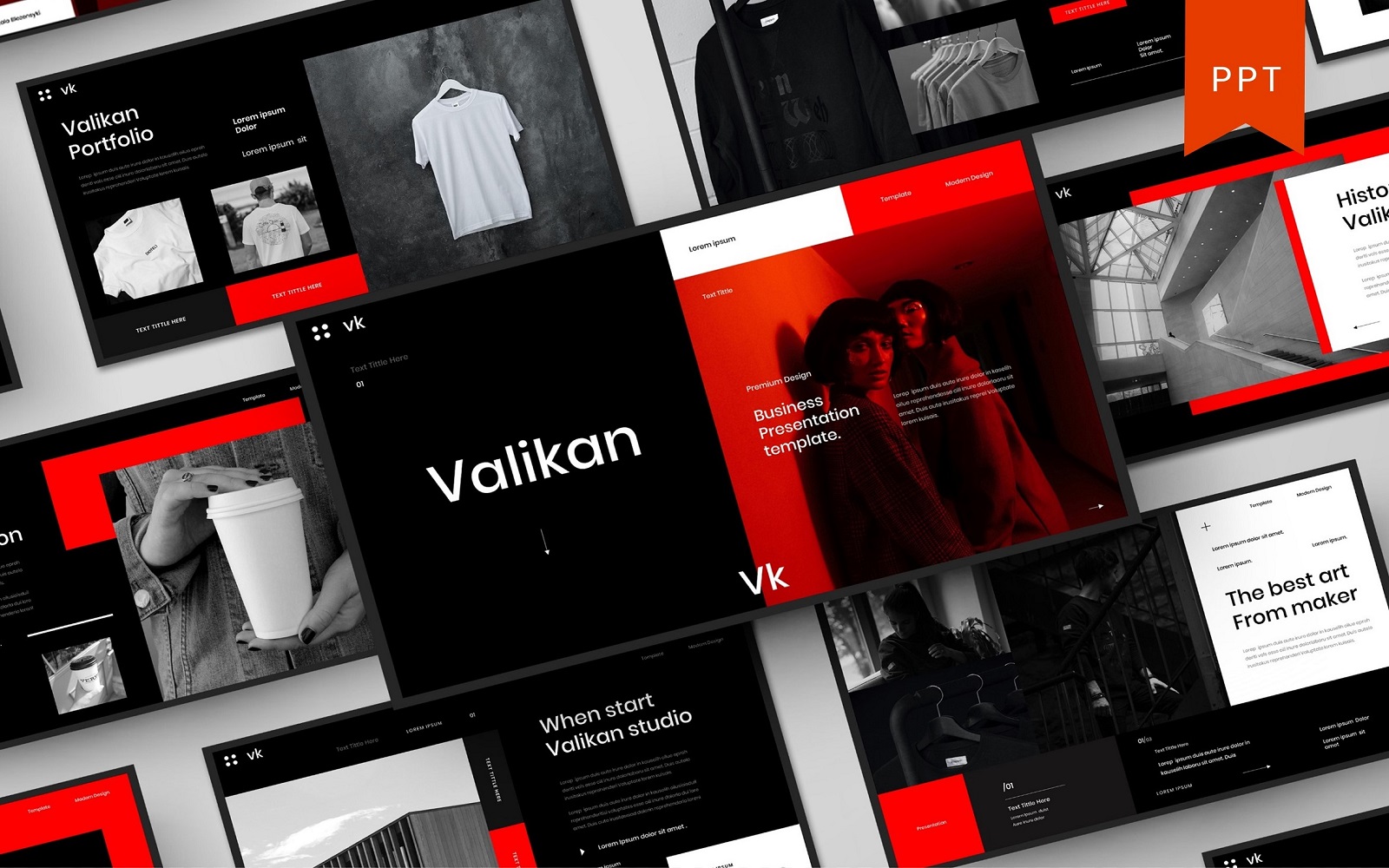 Valikan – Business PowerPoint Template