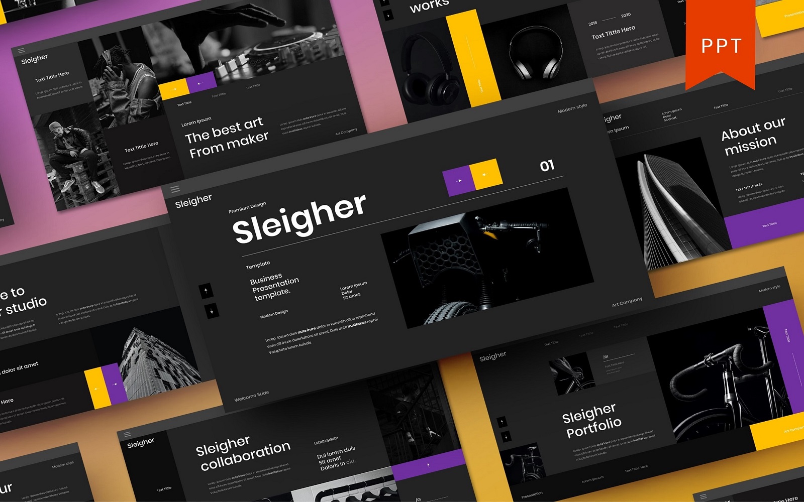 Sleigher – Business PowerPoint Template*