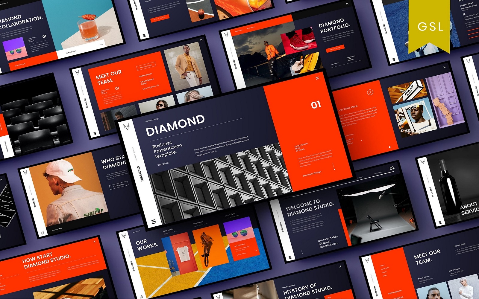 Diamond – Business Keynote Template