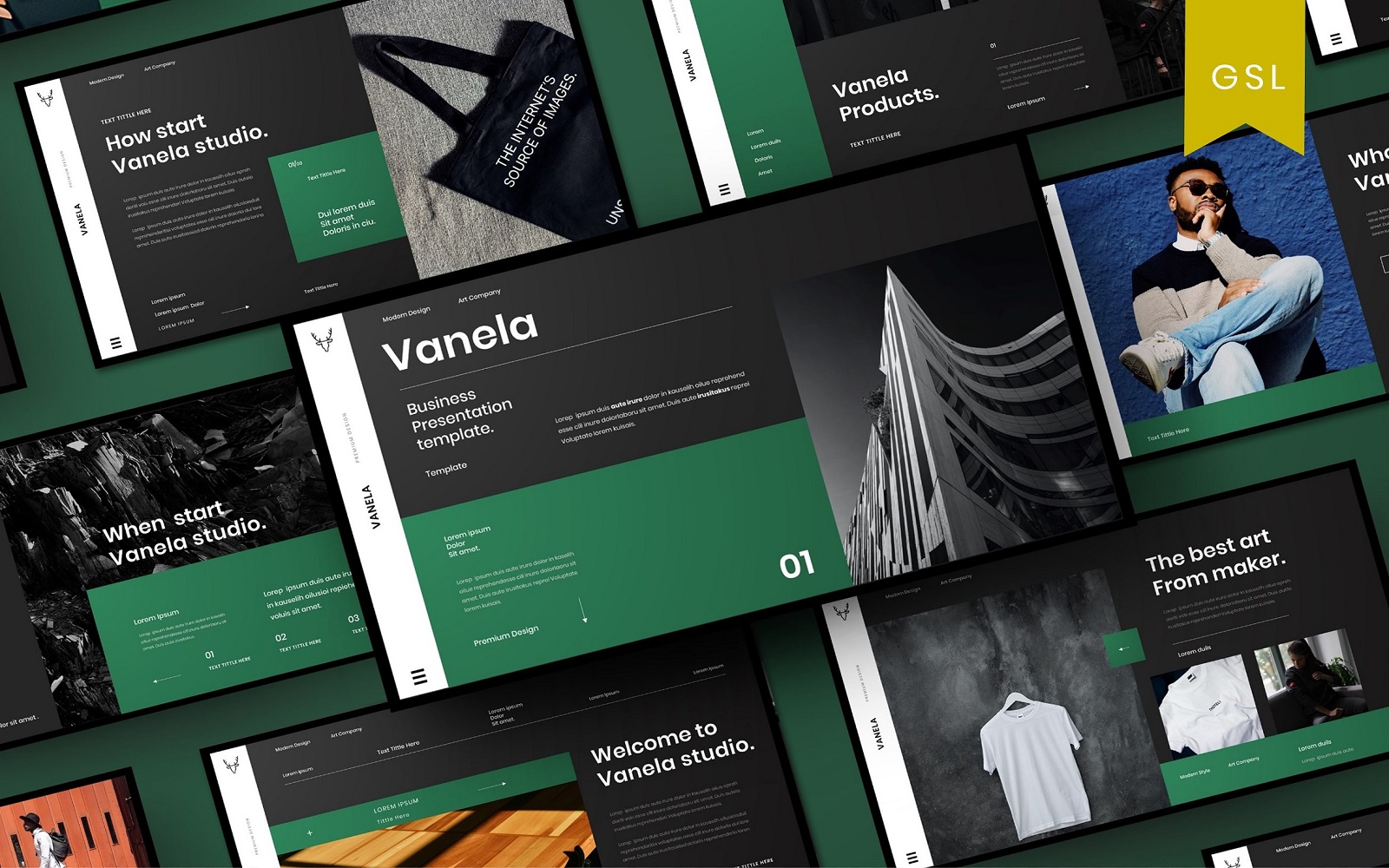 Vanela - Business Google Slide Template