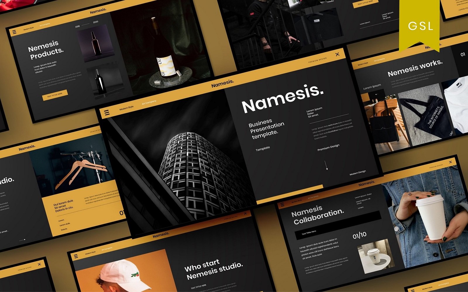 Nemesis - Business Google Slide Template