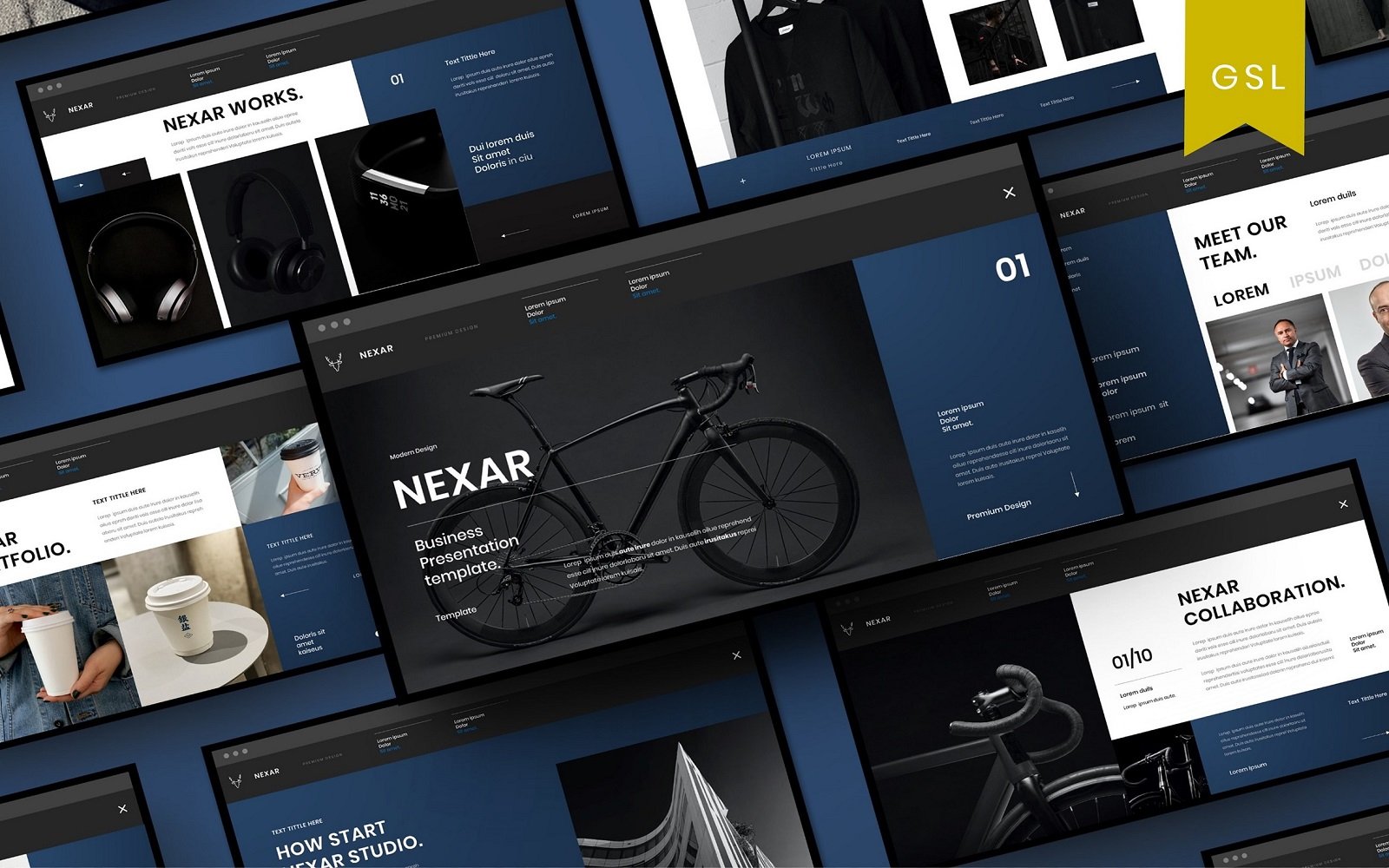 Nexar - Business Google Slide Template